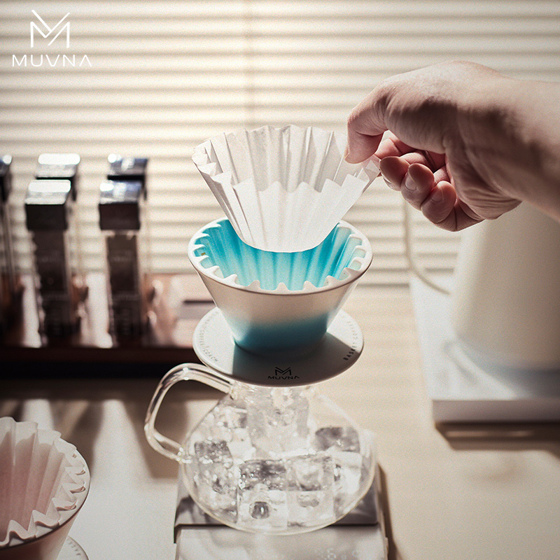 Coffee Equipment For Home - Filtre en papier naturel MUVNA pour