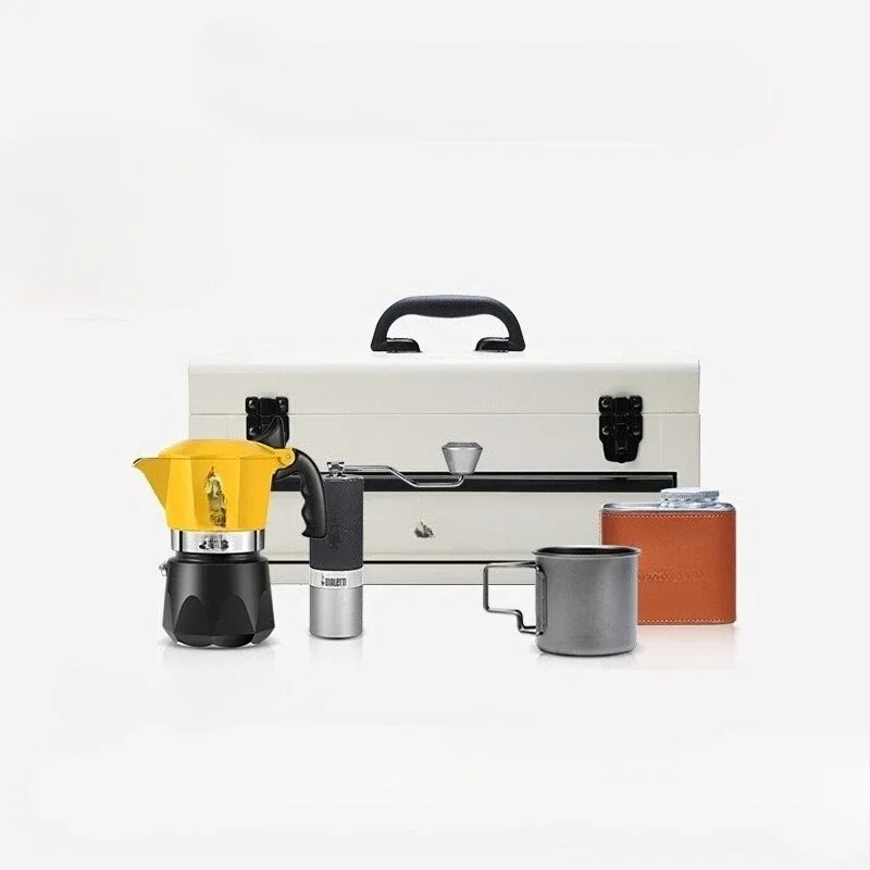 Coffee Equipment Gift Set - Coffret de café de camping, cafetière