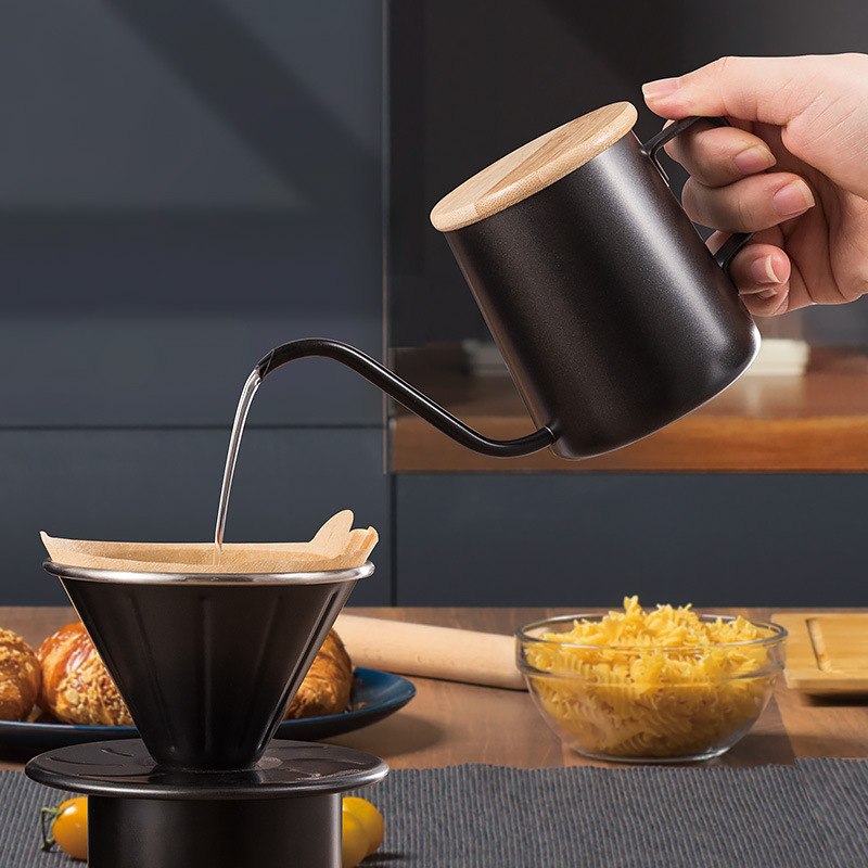 Coffee Equipment Gift Set - Ensemble de cafetière à infusion manuelle,