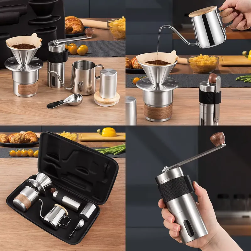 Ensemble de café artisanal pou - Coffee Equipment Gift Set avis et prix