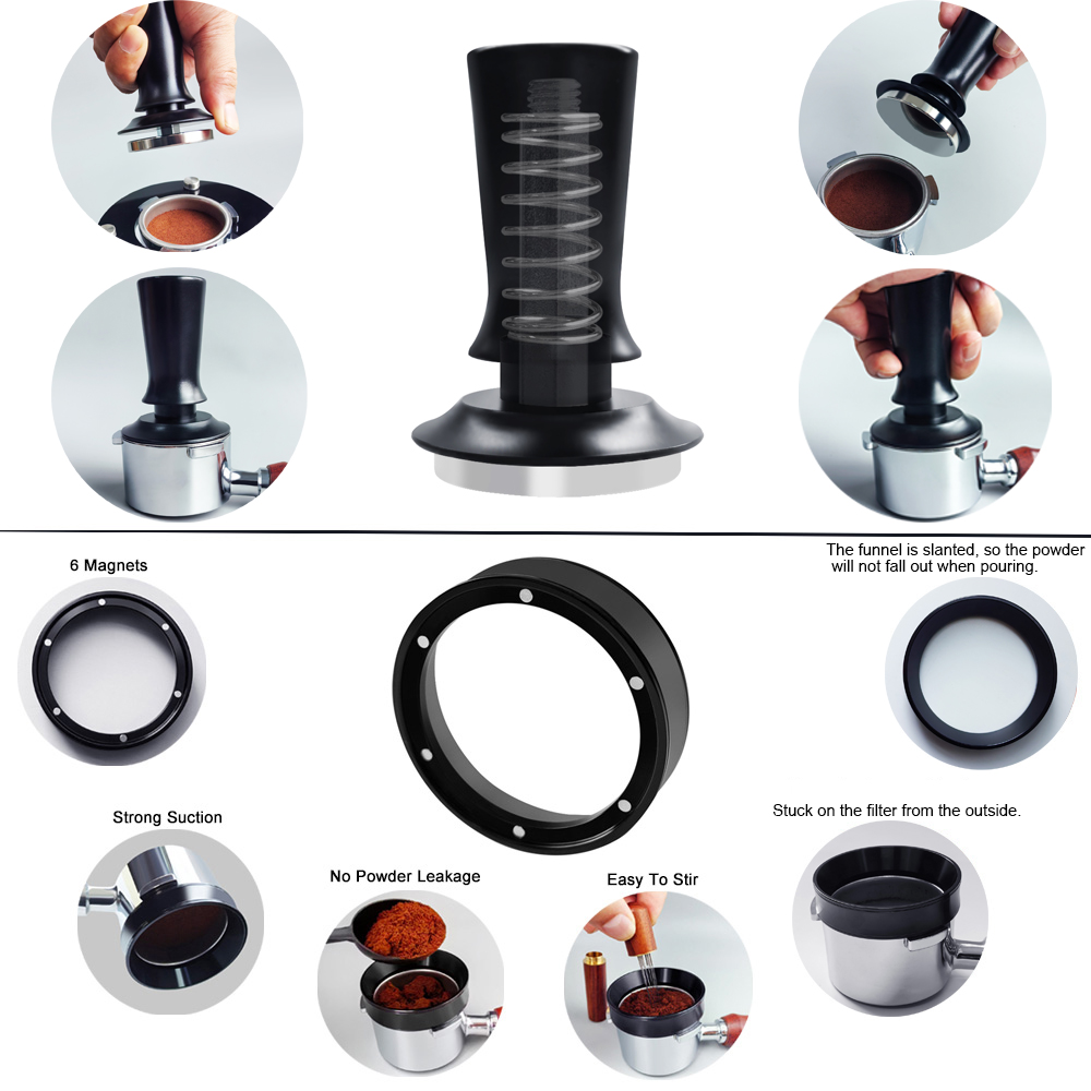 Doseur à expresso 51/53/58mm,  - Dosing Funnel Ring avis et prix