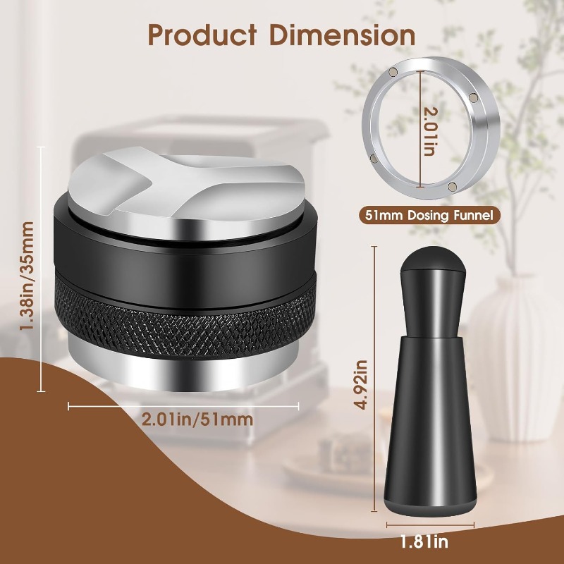 Ensemble Espresso 5 pièces 51/ - Dosing Funnel Ring avis et prix