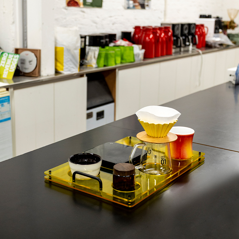 Plateau à café en acrylique, u - Coffee Equipment For Cafe avis et prix