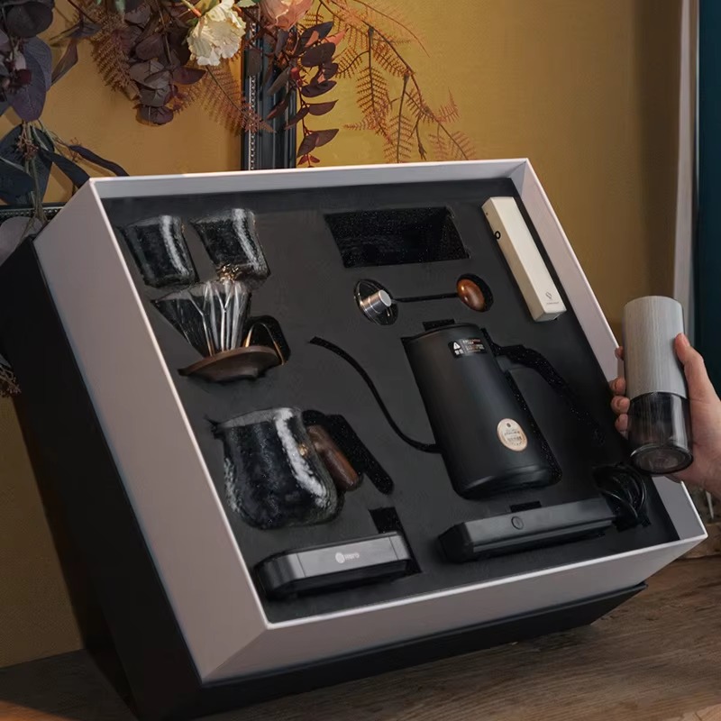 Coffee Shop de luxe, ensemble  - Coffee Equipment Gift Set avis et prix